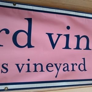 Vineyard Vines vinyl banner